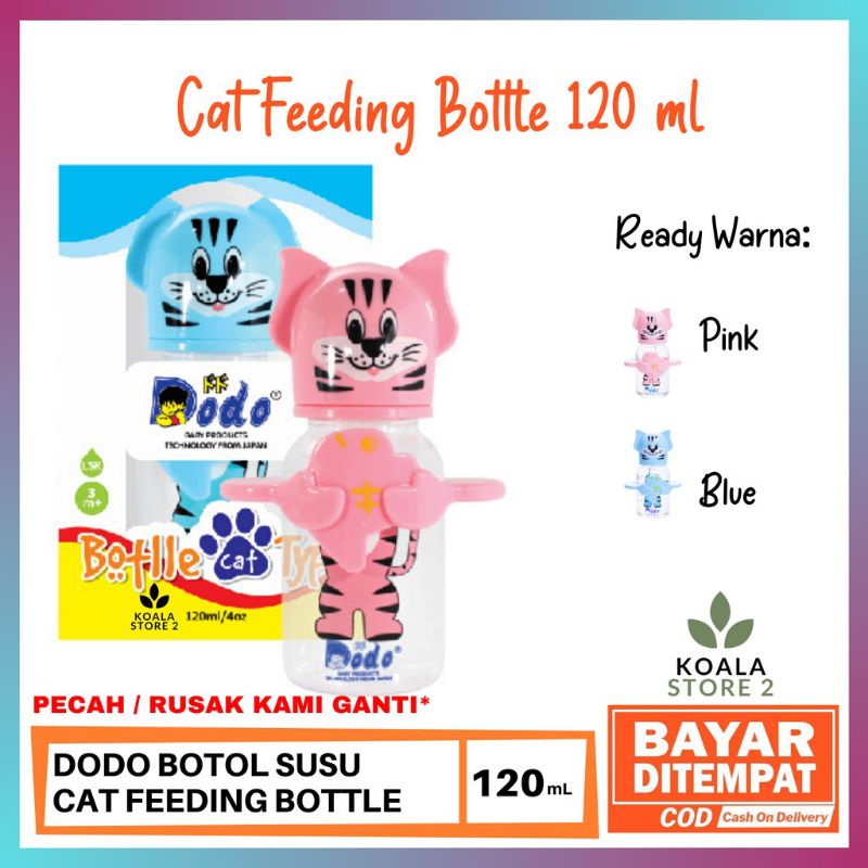 Dodo Botol Minum Bayi Karekter Kucing