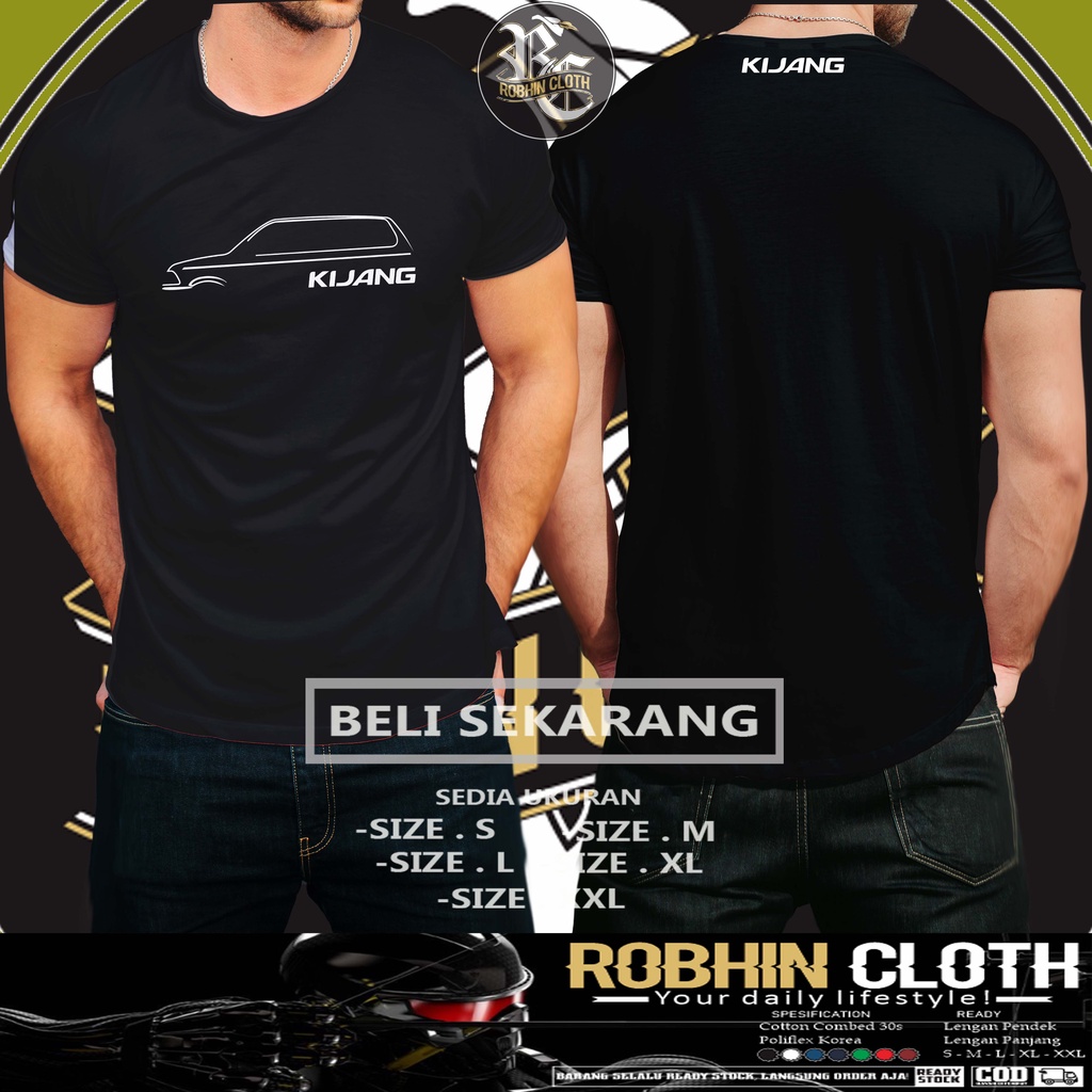 Kaos Mobil Toyota Kijang Kapsul LGX Side Baju Otomotif