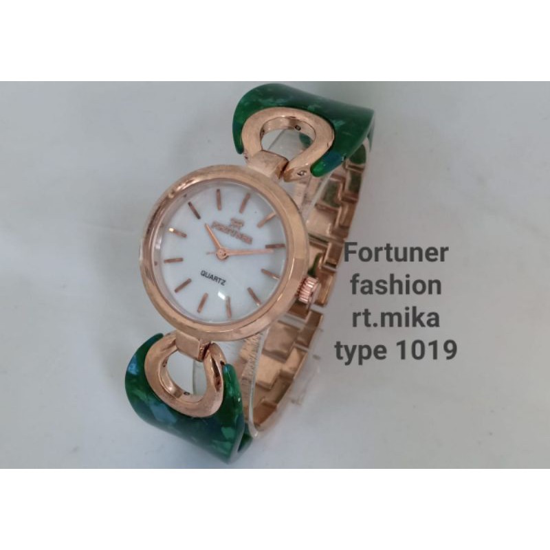 Jam Tangan Wanita Fortuner Original RT1019 Case Rosegold