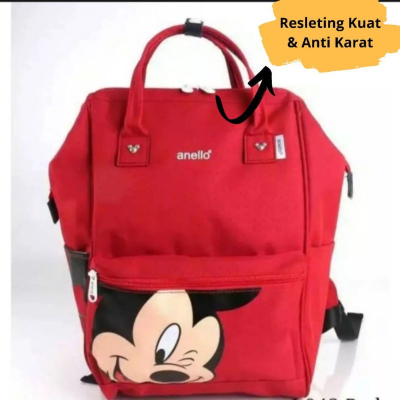 (BISA COD)Tas Ransel Anello Disney Ransel anak remaja Size besar