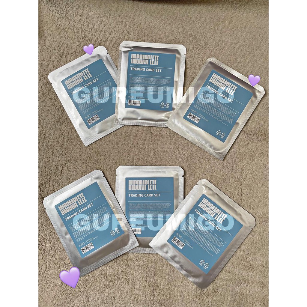 SEVENTEEN Incomplete Sealed Trading Card Set