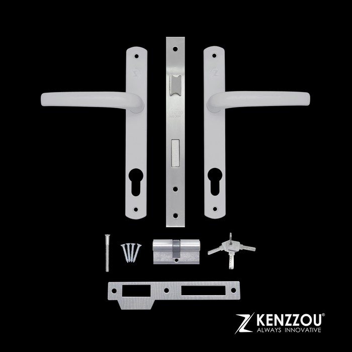 Gagang Pintu Set / Kunci Pintu Set / Handle Pintu Set untuk Pintu Aluminium