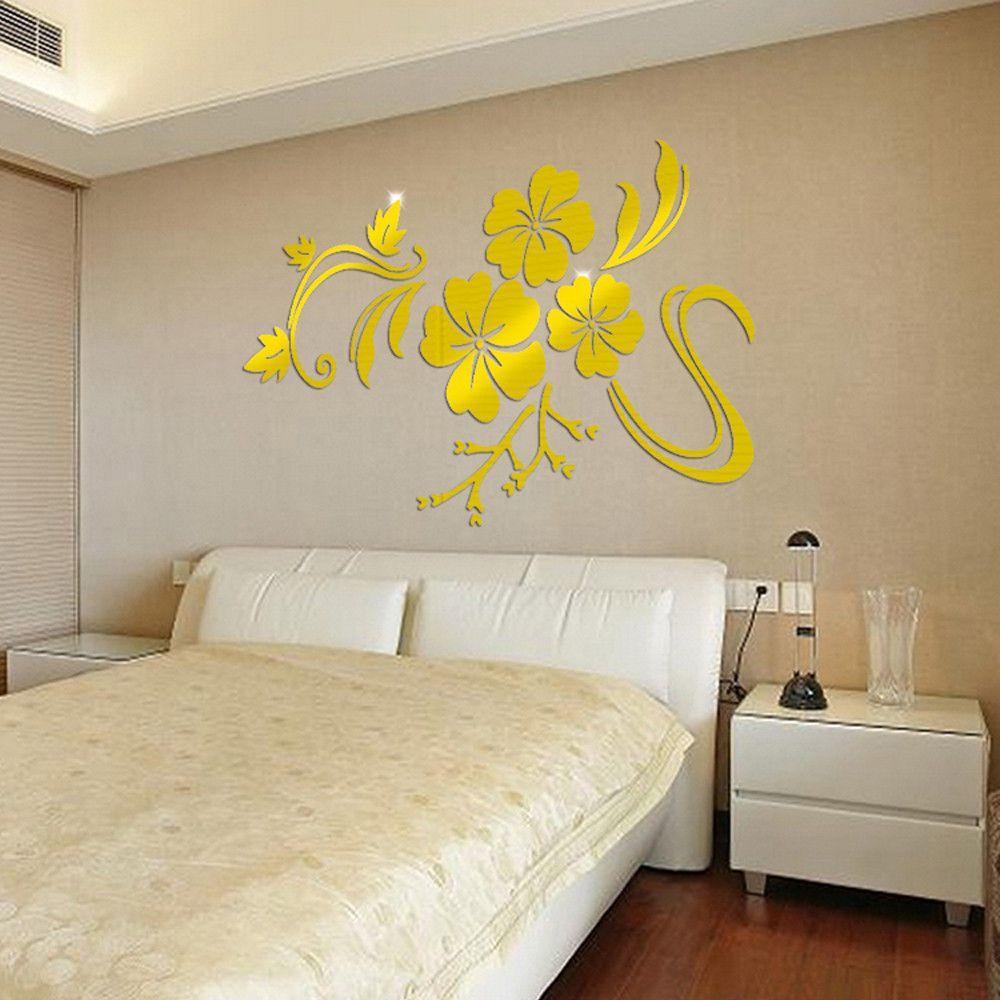 Chookyy Wall Sticker Stiker Ruang Tamu Background Dinding Cermin