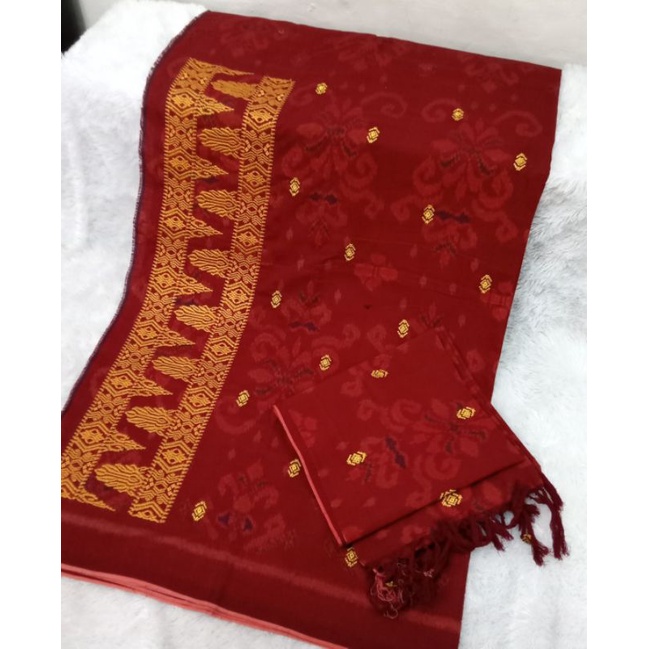 Kamen Endek Lembaran Set Selendang