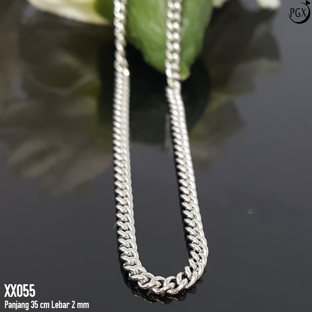 PGX Kalung Pria Wanita Xuping Perhiasan Lapis Emas Aksesoris Fashion Premium - XX055