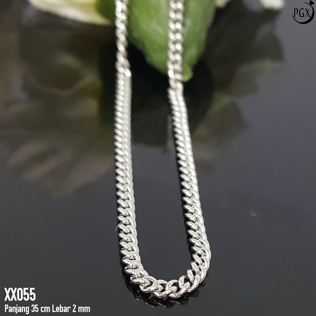 PGX Kalung Pria Wanita Xuping Perhiasan Lapis Emas Aksesoris Fashion Premium - XX055