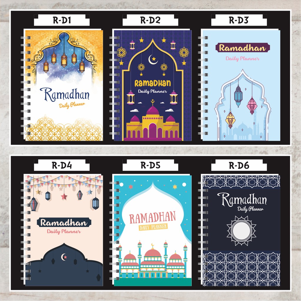 

Buku Tulis Ring Note / Notebook Ramadhan Daily Planner 30 Days Lucu Murah