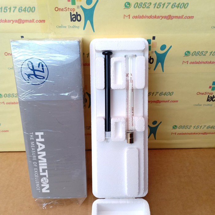 Jual HAMILTON 81420 Gastight Syringe 2.5 ML Model 1002 TLL syringe