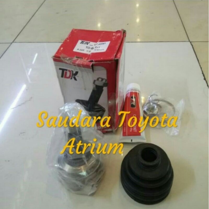 Cv joint as roda luar drive shaft luar agya ayla