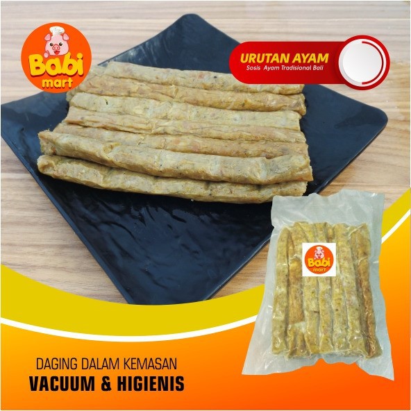 

URUTAN AYAM/ SOSIS AYAM TRADISIONAL BALI - 500 gram