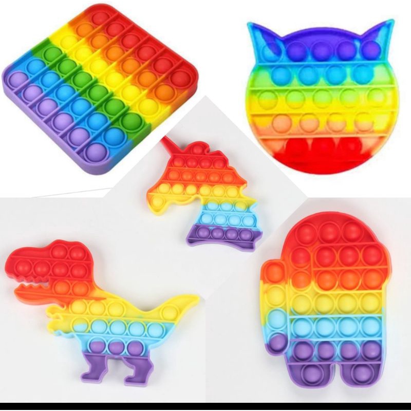 MAINAN ANAK POP IT RAINBOW