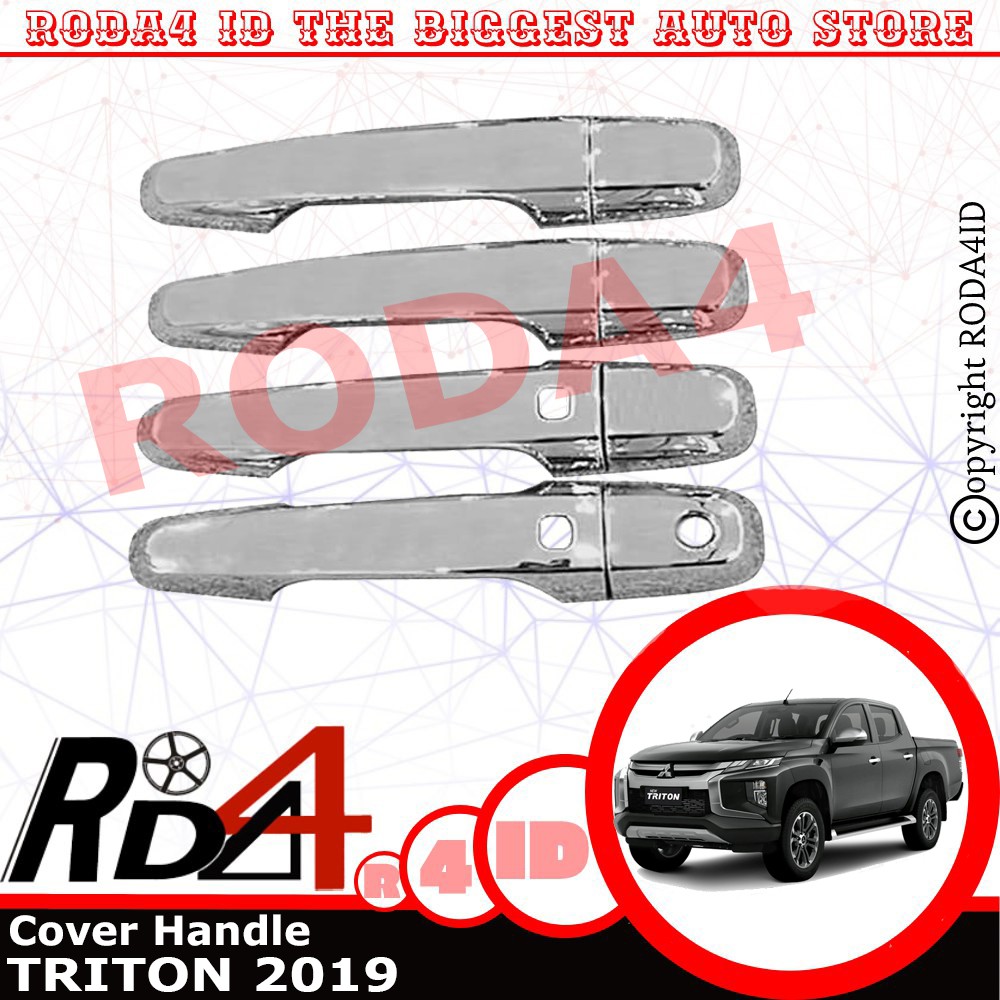 Cover Handle All New TRITON 2019  Chrome