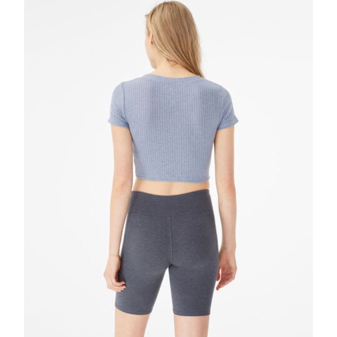 AEROPOSTALE KNIT CROP TOP-ORIGINAL 100%