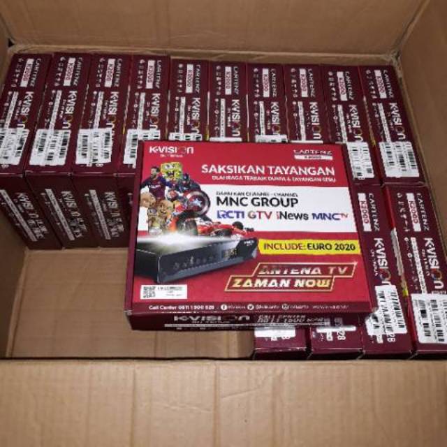 Decoder K Vision Cartenz GRATIS ALL CHANNEL 4 BULAN
