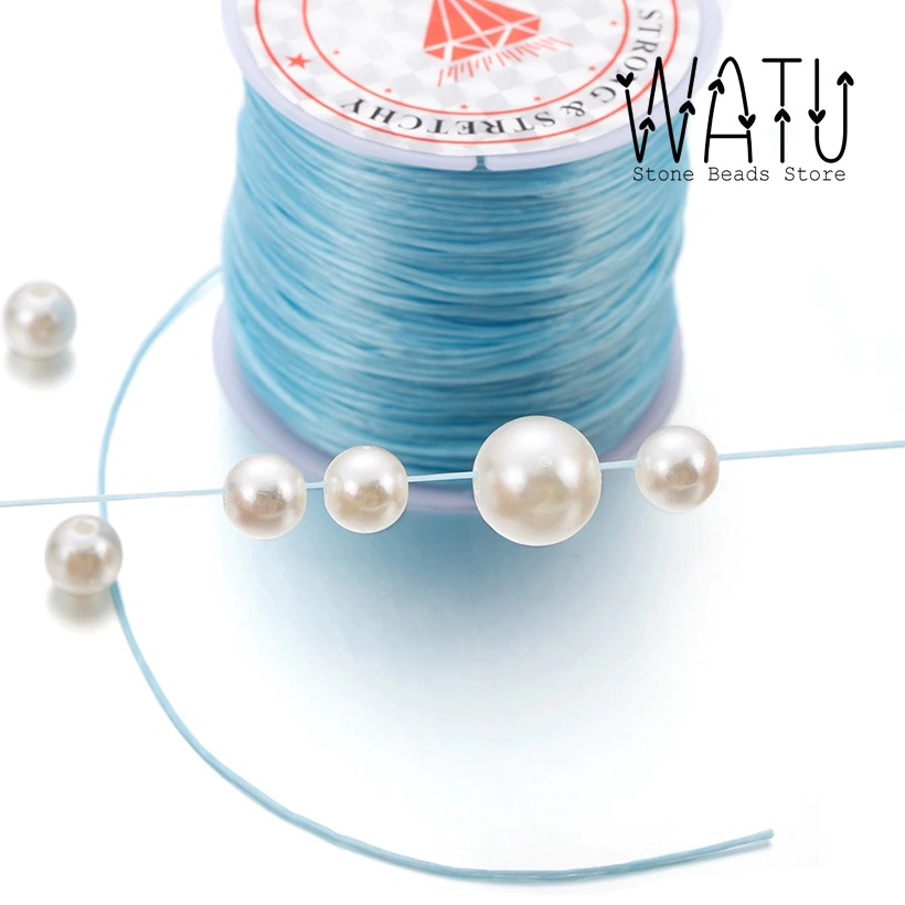 Tali Elastis Super Untuk Membuat Aksesoris Gelang 60meter