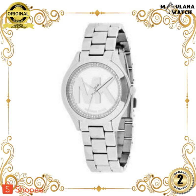 JAM TANGAN PRIA WANITA | RANTAI | KULIT | KARET | MURAH | WANITA MICHAEL KORS MK3548 ORIGINAL