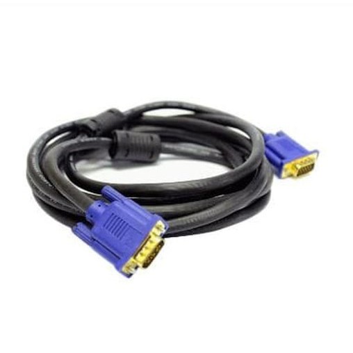 KABEL VGA panjang 1.5M HIGH QUALITY -GOLD PLATED