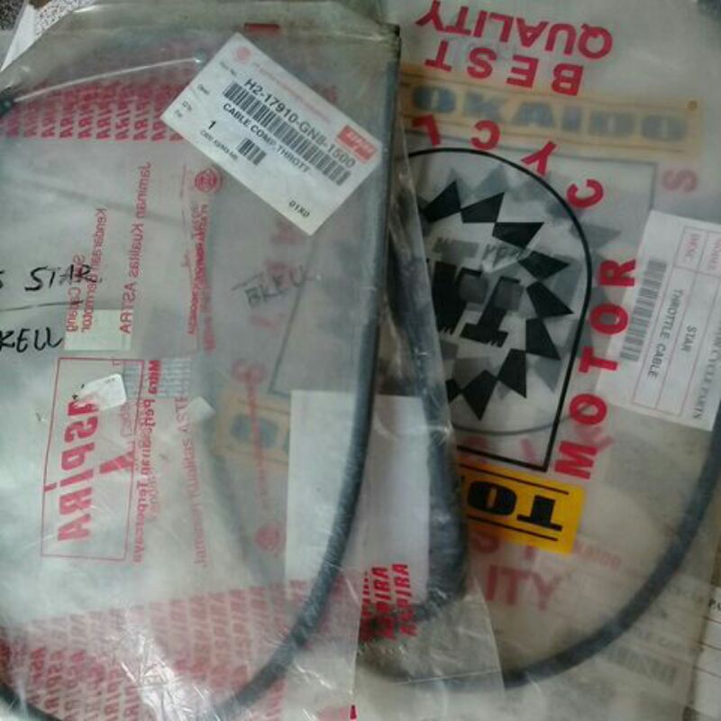 kabel gas, throttle cable Star