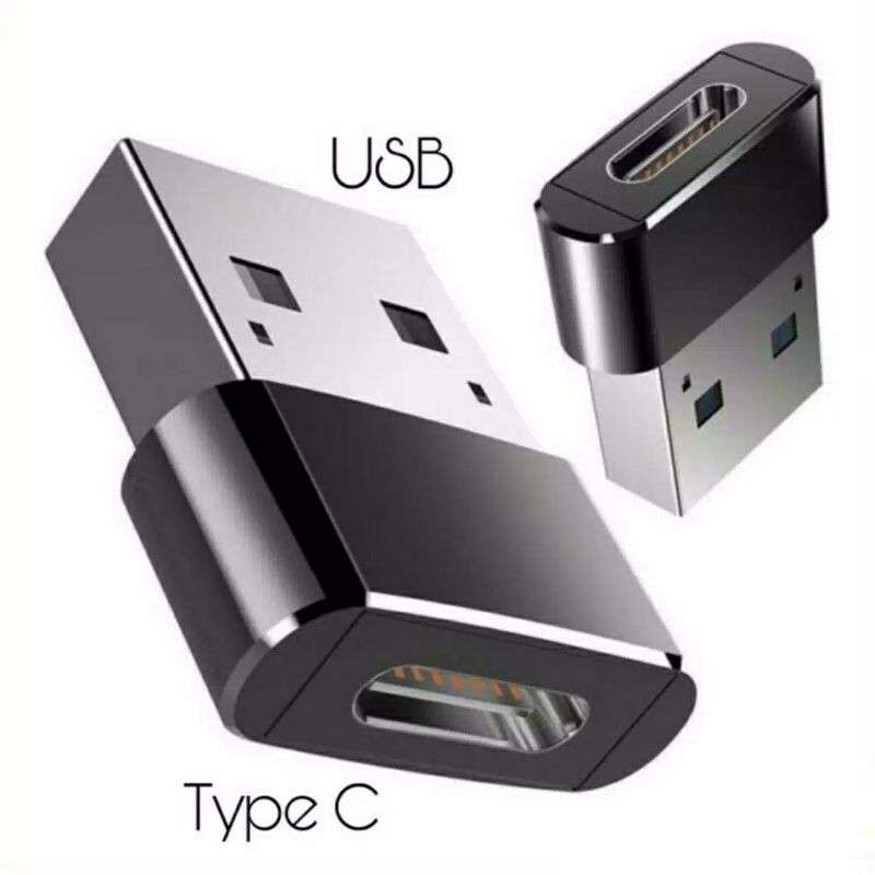 OTG Type C Female To USB Male Converter Adapter Interface Connector Android Universal