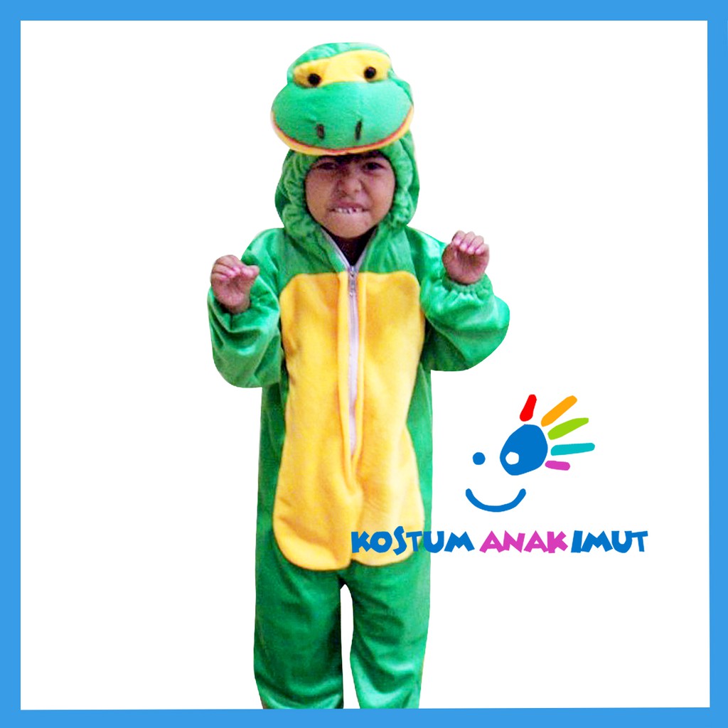 KOSTUM KODOK  BAJU BINATANG KODOK  KOSTUM KARAKTER BINATANG KODOK BAJU KARNAVAL ANAK LUCU BANGET