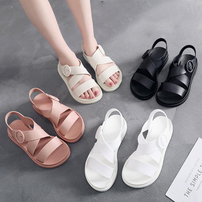 Sandal Jelly  IMPORT TALI BIG A1819 gg / Sandal Wanita Dewasa Import