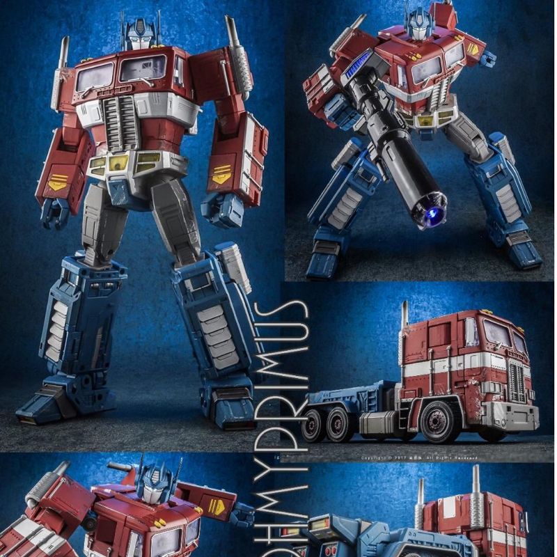 Transformers optimus prime weijiang MPP10Z oversize - battle damage version
