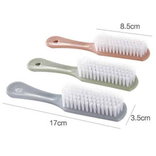 Household Cleaning Multi-functional Strong Long-handled Bristle Plastic Shoe Brush Cleaning Brush