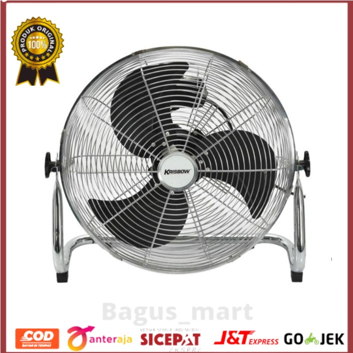 Krisbow 45 Cm Kipas Angin Meja 75 W/kipas angin besi/kipas industrial
