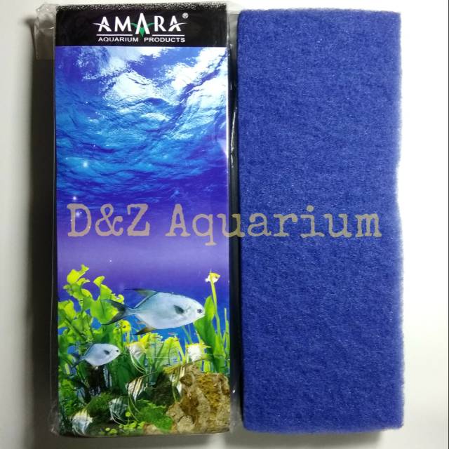 Busa Filter Aquarium Amara Kapas Green Woll Bio Wool Double Layer