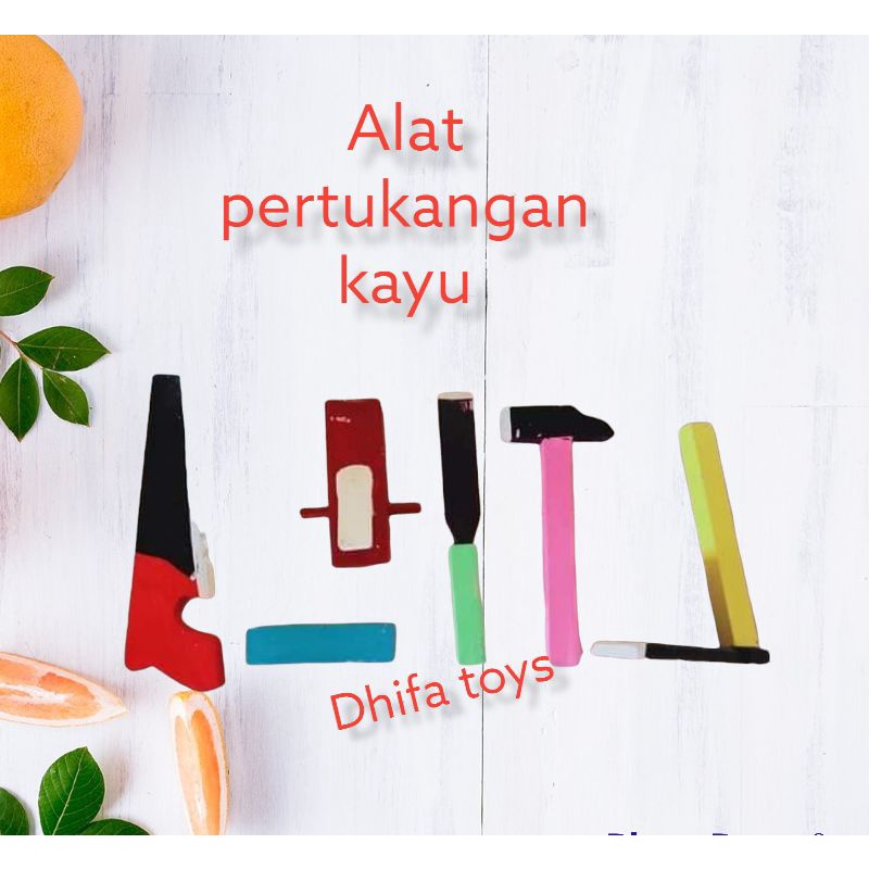 APE Pertukangan Kayu - Mainan Edukasi Kayu | Mainan Edukasi Anak TK/Paud