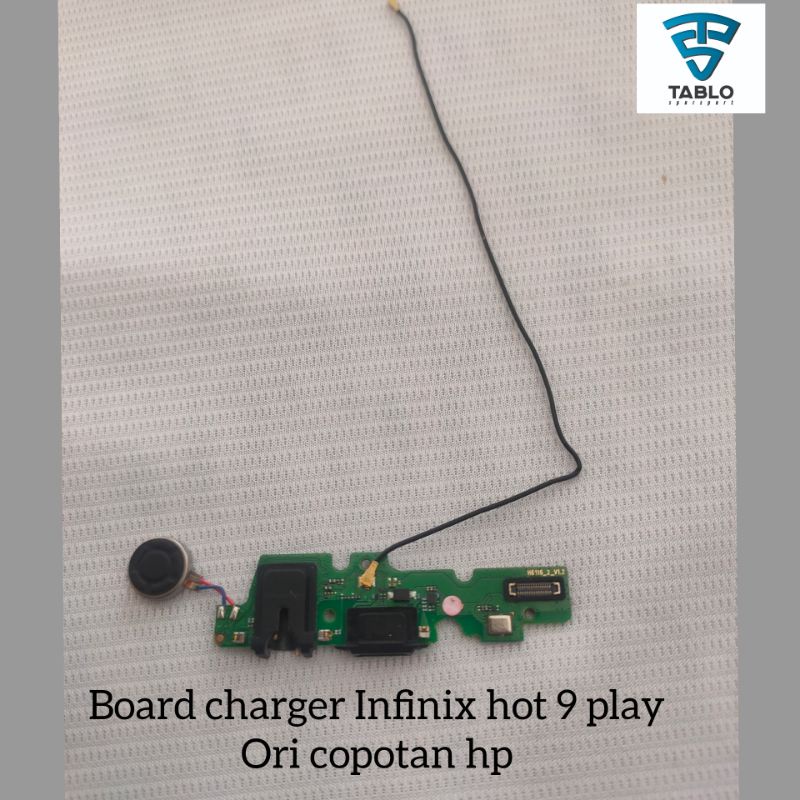 board charger konektor cas antena infinix hot 9 play ori Copotan