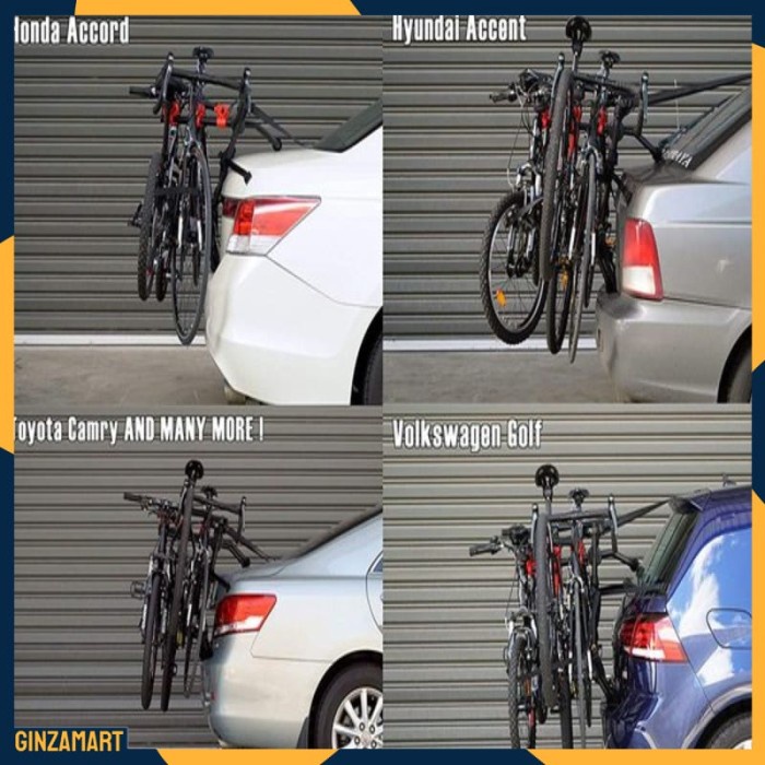 Aksesoris Sepeda - Bike Carrier Venzo Rak Gantungan Sepeda Untuk Di Mobil