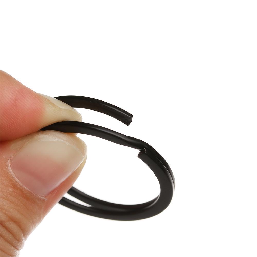 Suyo 5/10pcs Kunci Ring DIY Outdoor Tools Locking Key Holder Carabiner