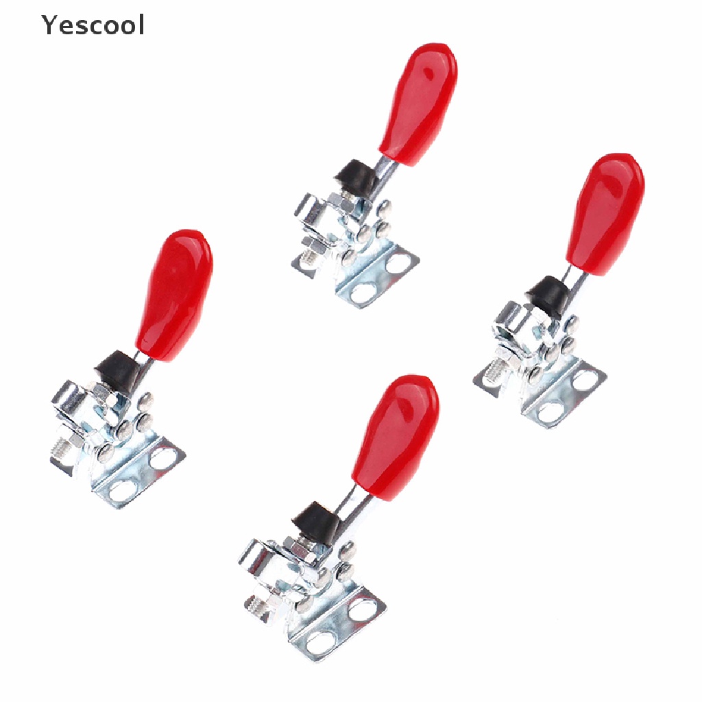 Yescool 4pcs toggle clamp horizontal 60 lbs / 27kg gh-201