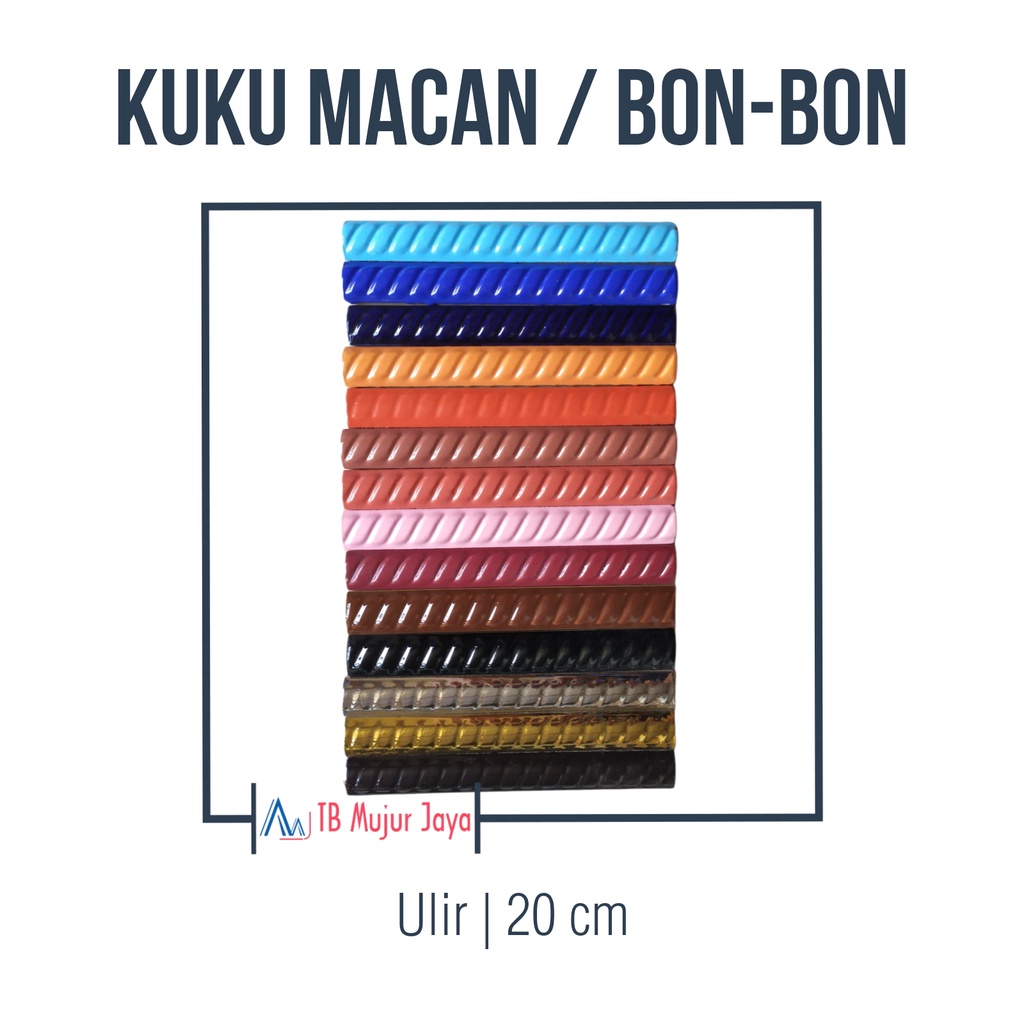 Kuku Macan / Bon Bon Keramik Ulir 20 cm