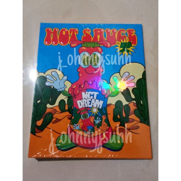 BINDER HOT SAUCE NCT DREAM [MARK] PHOTOCARD PC SEALED KOLBUK TEMPAT PC