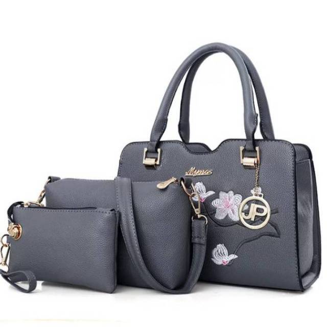 Tas Kahiyang 3in1 Handbag Tas Wanita Cantik Besar (2tas muat 1kg) dibrodir