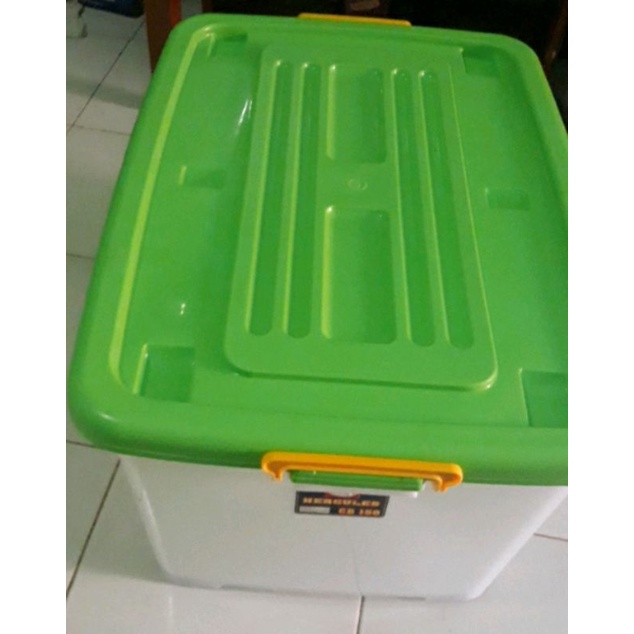 BOX CONTAINER SHINPO CB 150 HERCULES 150 LITER / KOTAK TEMPAT PENYIMPANAN SERBAGUNA CB150 RAK SUSUN SERBAGUNA