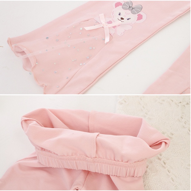 babyfit [3-7thn] celana panjang legging anak perempuan cutbray pants lejing nyl-0612r