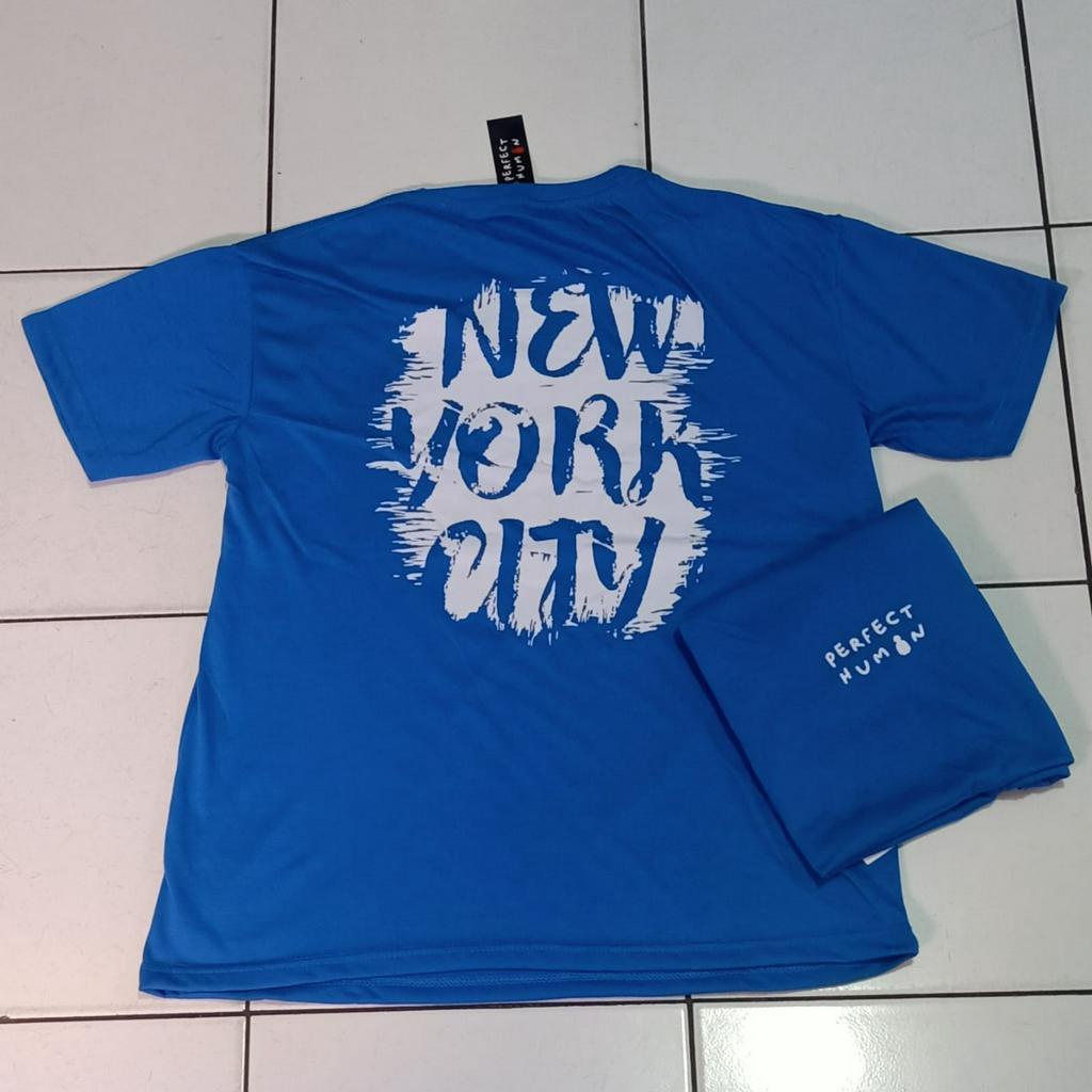 Grosir murah Kaos murah Kaos distro murah baju  distro pria t-shirt murahnunggu PERFECT HUMAN NEW YORK