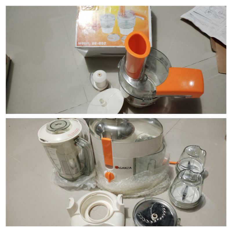 Food Processor Vaganza (Juicer, Blender, Slicer)