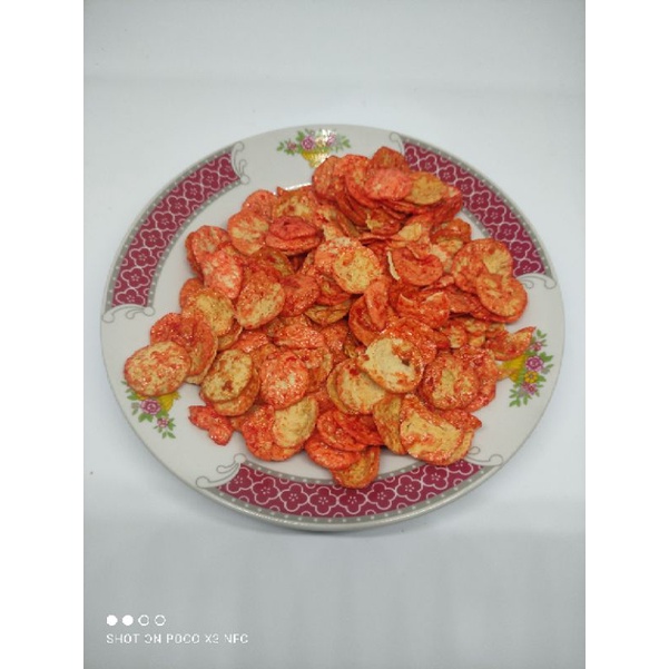 

Opak Pedas Lengket 300g / opak balado / opak mini / snack opak / cekilan murah / jajanan murah / home made