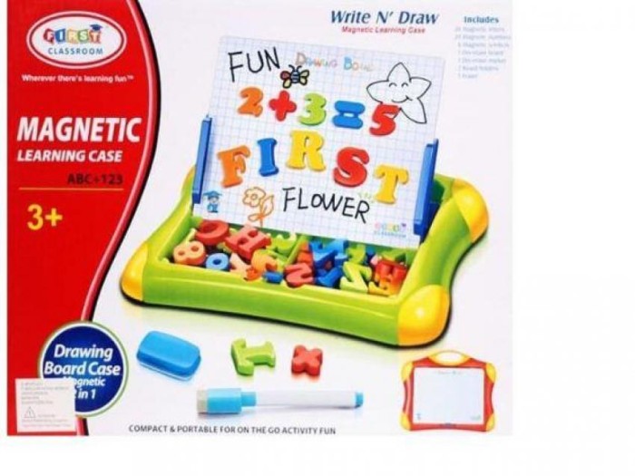 MAINAN EDUKATIF ANAK PAPAN TULIS MAGNETIC LEARNING BOARD