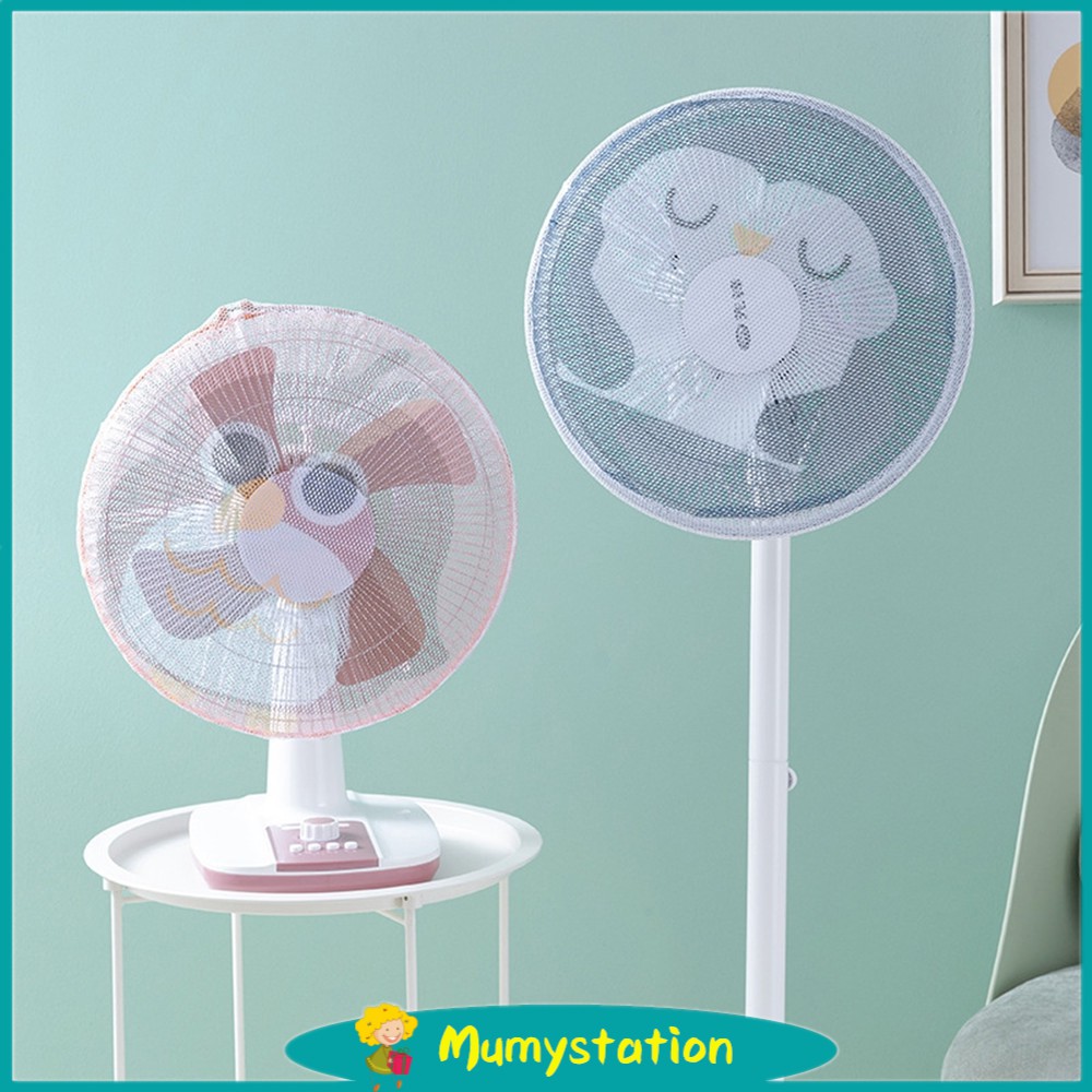 Mumystation  Fan Cover / Sarung Penutup / Pelindung / Pembungkus Kipas Angin 30-35cm