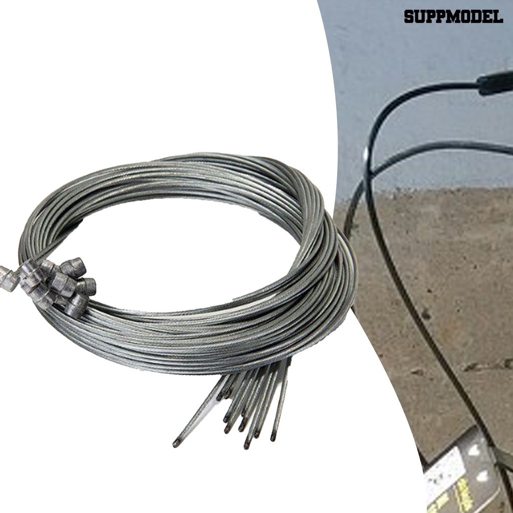 10pcs Kabel Rem Sepeda Bahan Stainless Steel Panjang 1.75M