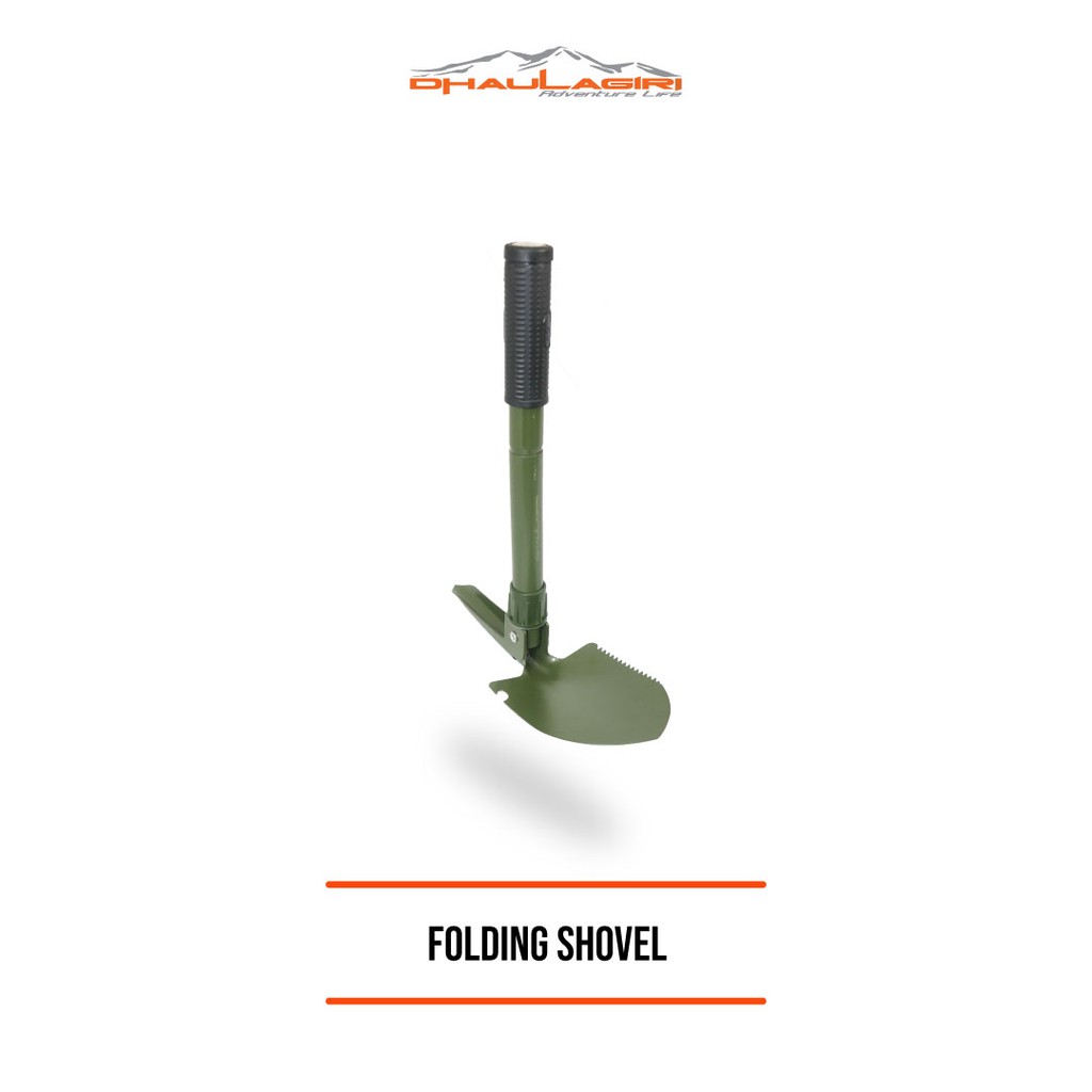 Sekop Dhaulagiri Folding Shovel - Sekop Mini Hiking