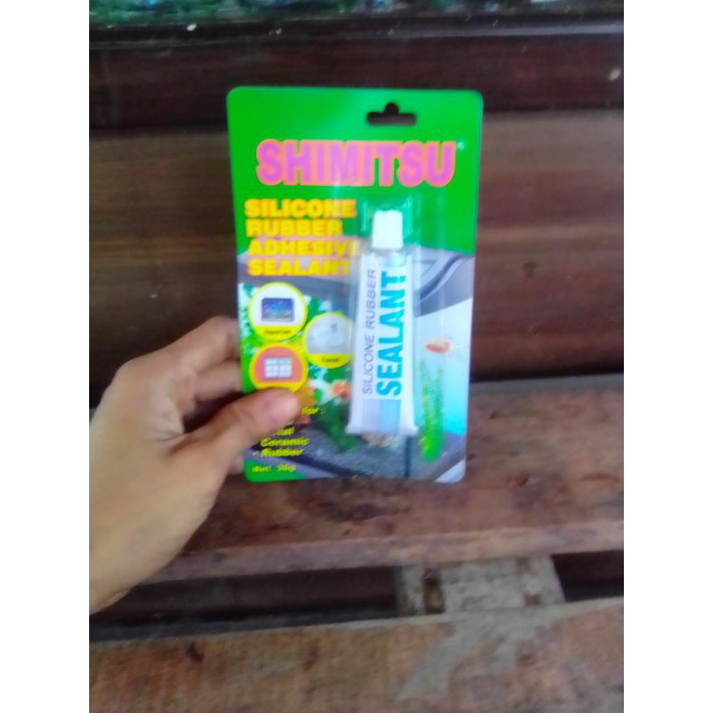 

Lem Aquarium Lem SEALANT untuk mengelem kaca