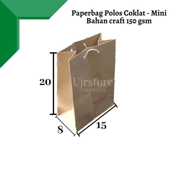 

paper bag polos mini kertas