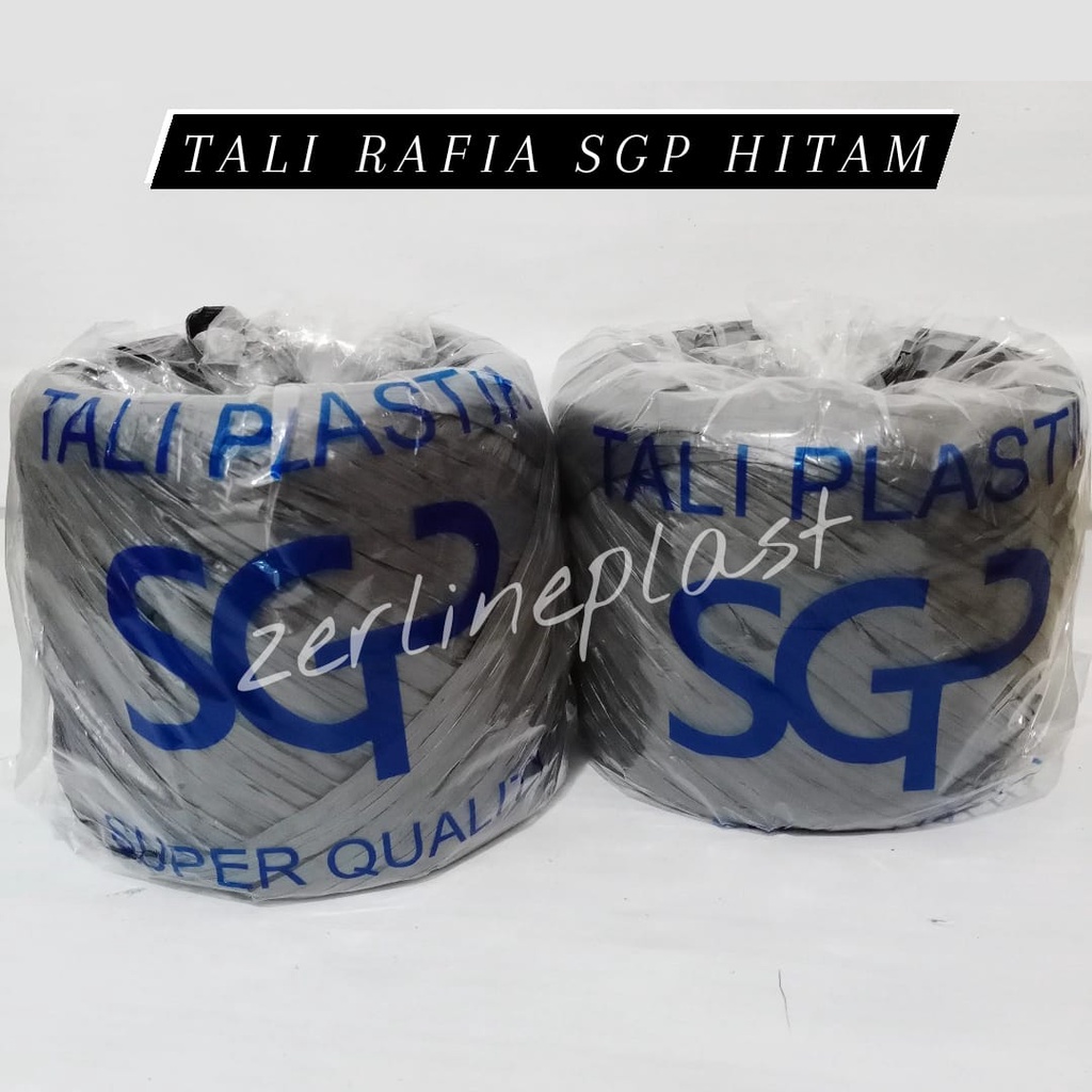 Tali Rafia / Tali Plastik SGP HITAM