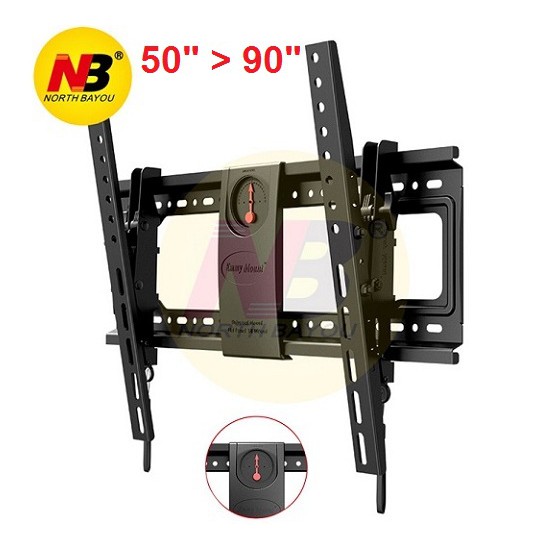 Bracket TVLED Curved UHD 65" Sampai 90" DF90-T Water Pass Import